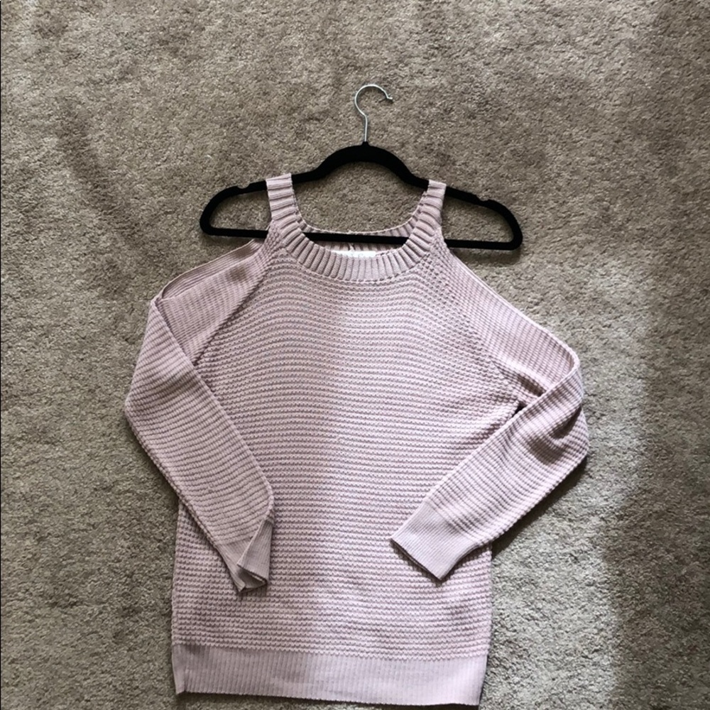 Cold Shoulder Sweater